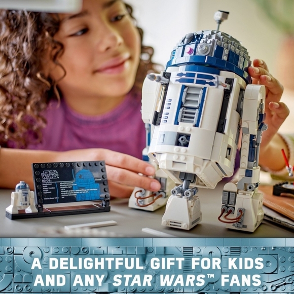 LEGO Star Wars R2-D2 Buildable Toy Droidfor Display and Play 75379 - Picture 4 of 10